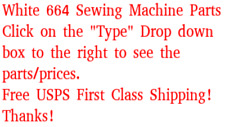 White 664 Sewing Machine _