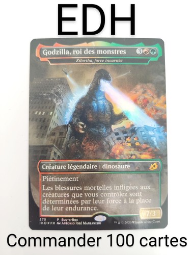 Mtg commander deck godzilla - mtg,