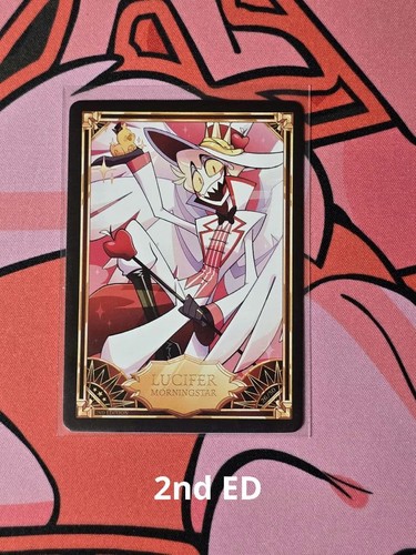 Carte collectionner hazbin - carte, à