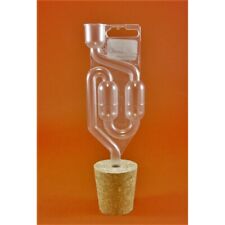 Bouchon de Liège + Barboteur - Bonde de Fermentation pour Dame-Jeanne, Bouchons