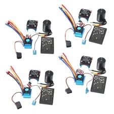 3650 4300KV Moteur Brushless ESC Radiateur Ensemble pour 1/10 1/8 RC