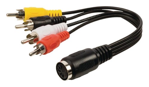 Câble adaptateur audio - din, à