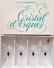 Cristal d'arques 4 verres a