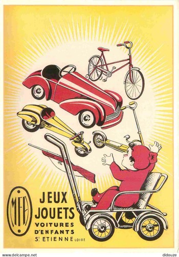 Carte postale publicite - carte,