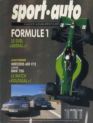 Sport auto 351 1991 - auto, n°351