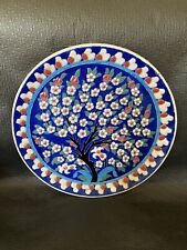 Magnifique Vintage Et AUTHENTIQUE Turkish Assiette PLATE BILGIN Gini KUTAHYA TBE