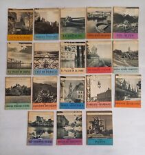 18 Guides SHELL régions Années 50 Collection Automobilia Connaissez la France "