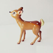 Figurine faon Bambi DISNEY vintage année 80 tête articulée 15 cm (MO)