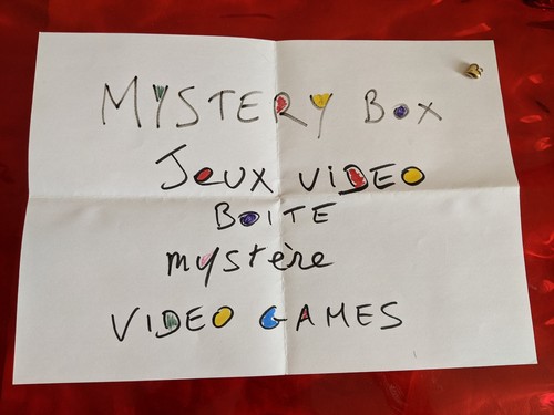 Mystery box vidéo games boite - mystery,