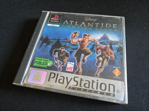 Ps1 disney atlantide empire - ps1,