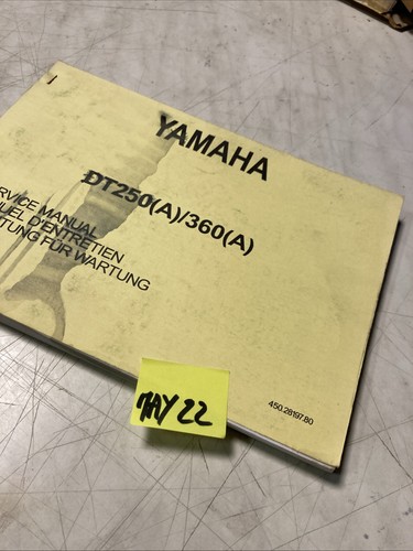 Yamaha dt250 dt360 revue - dt250, a