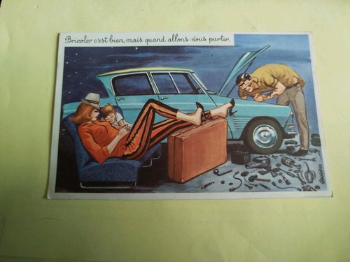 Cpa fantaisie humour - fantaisie,