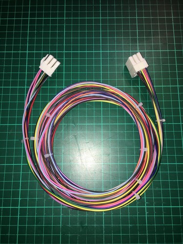 Cable control panel - panel, harness