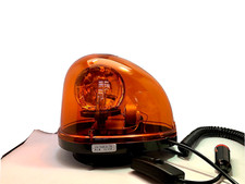 GYROPHARE MAGNETIQUE ORANGE 12V GOUTTE D'EAU