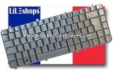 Clavier Fr AZERTY Argent HP