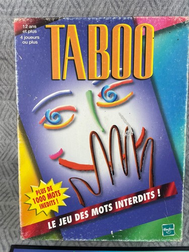 Jeu taboo vintage - vintage, jeux