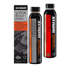 XENUM VRX500 + M FLUSH Additif CERAMIQUE Antifriction 375ml traitement moteur