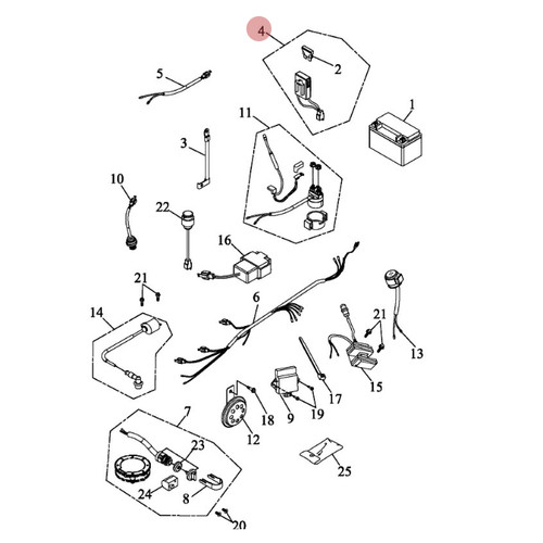 Original oem box fuse - fuse, triton