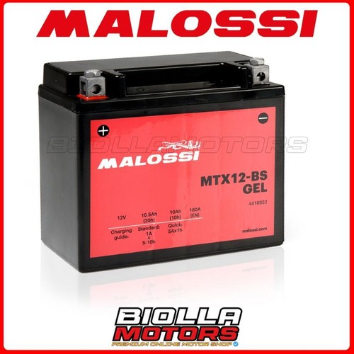 Mtx12 malossi gel battery - mtx12-bs,