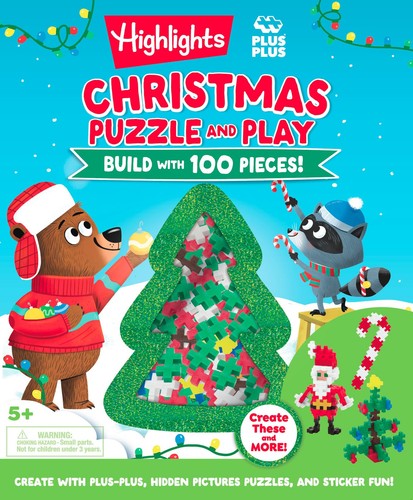 Christmas puzzle and - christmas, play