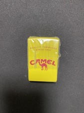 Briquet de collection Camel Zippo édition limitée jaune 100 pièces