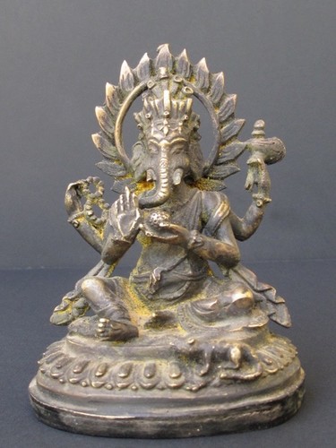 Ganesh bronze népal - bronze,,