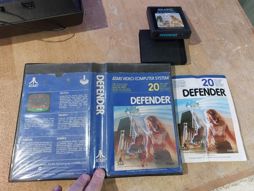 Defender jeu atari 2600 - jeu,