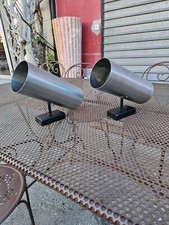 René-Jean Caillette Paire De Grandes Appliques Tuyaux Mobiles Parscot