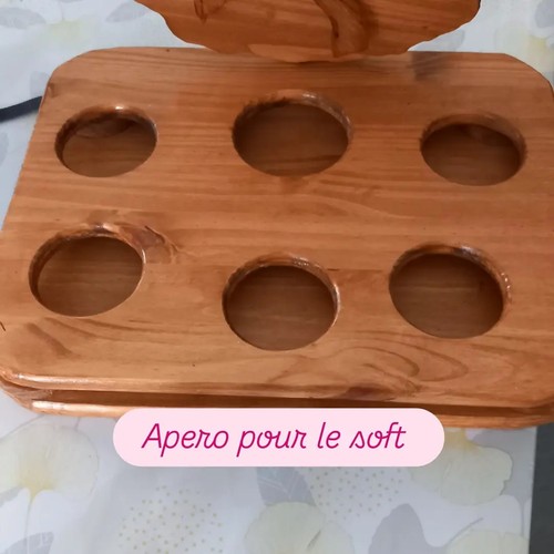 Plateau aperitif pin massif - pin,