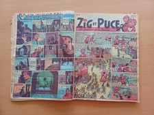 Reliure Colletion Bd Zig Et Puce 1950 16 Numéros Du 17 Au 32