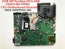 carte mère hp pavilion dv6 avec processeur et ventilateur