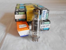 vintage valves vacuuum tubes PFL 200 x 6 old stock