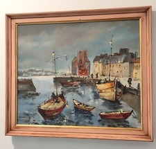 Tableau huile sur toile signé Gérard Gouvrant