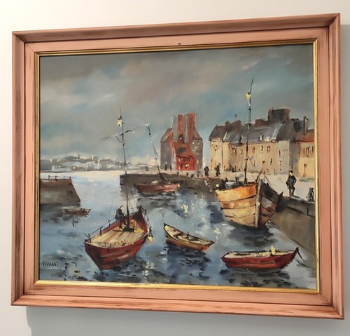 Tableau huile sur toile signé