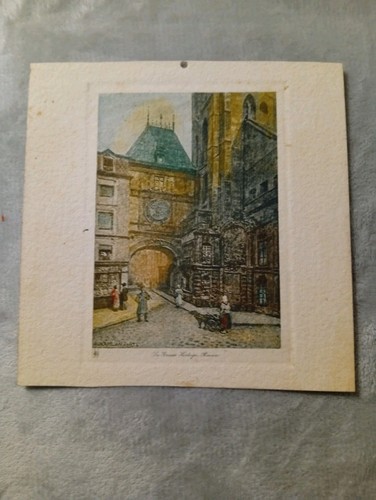 Eau forte gravure rouen - gravure, la