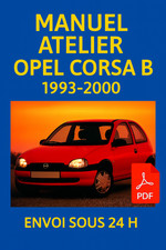 Manuel Atelier Opel Corsa B et