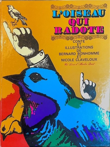 Livre oiseau qui radote - radote", bd