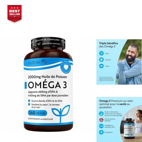 Omega huile poissons - omega, 3