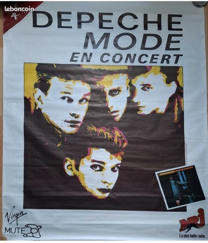 Depeche mode affiche concert - mode-,