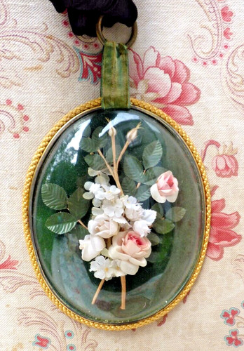 Ancien petit bouquet fleurs - petit,