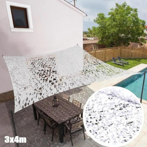Filet camouflage blanc - de,