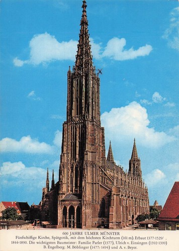 Allemagne ulm ulmer muenster - allemagne,