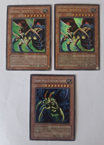 Cartes insecte yugioh - cartes,