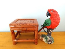 Petit tabouret en bambou naturel