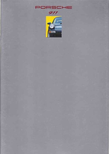 Catalogue brochure porsche 911 - brochure,