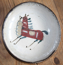 Assiette Céramique Contemporaine Gustave Reynaud le mûrier Vallauris