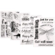 4 Pcs Tampon Scrapbooking en