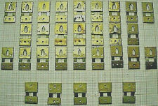 Lot 30 lames suspension de balancier pendule clock carillon UHR horloge no odo 6