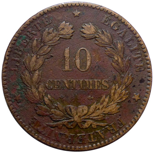 Centimes cérès 1879 - 1879, a