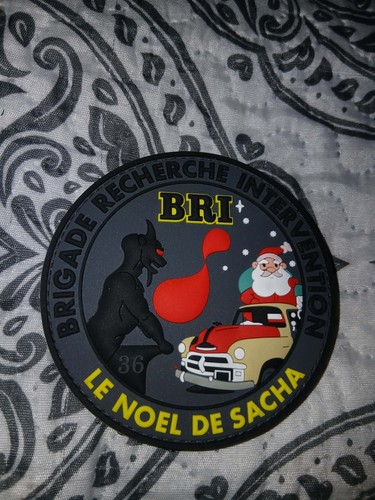 Ecusson bri police - ecusson,